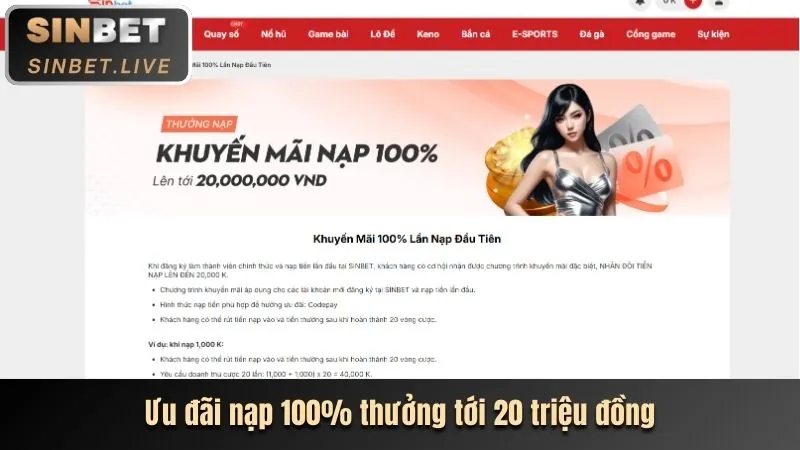 Khuyến mãi chào mừng sodo79